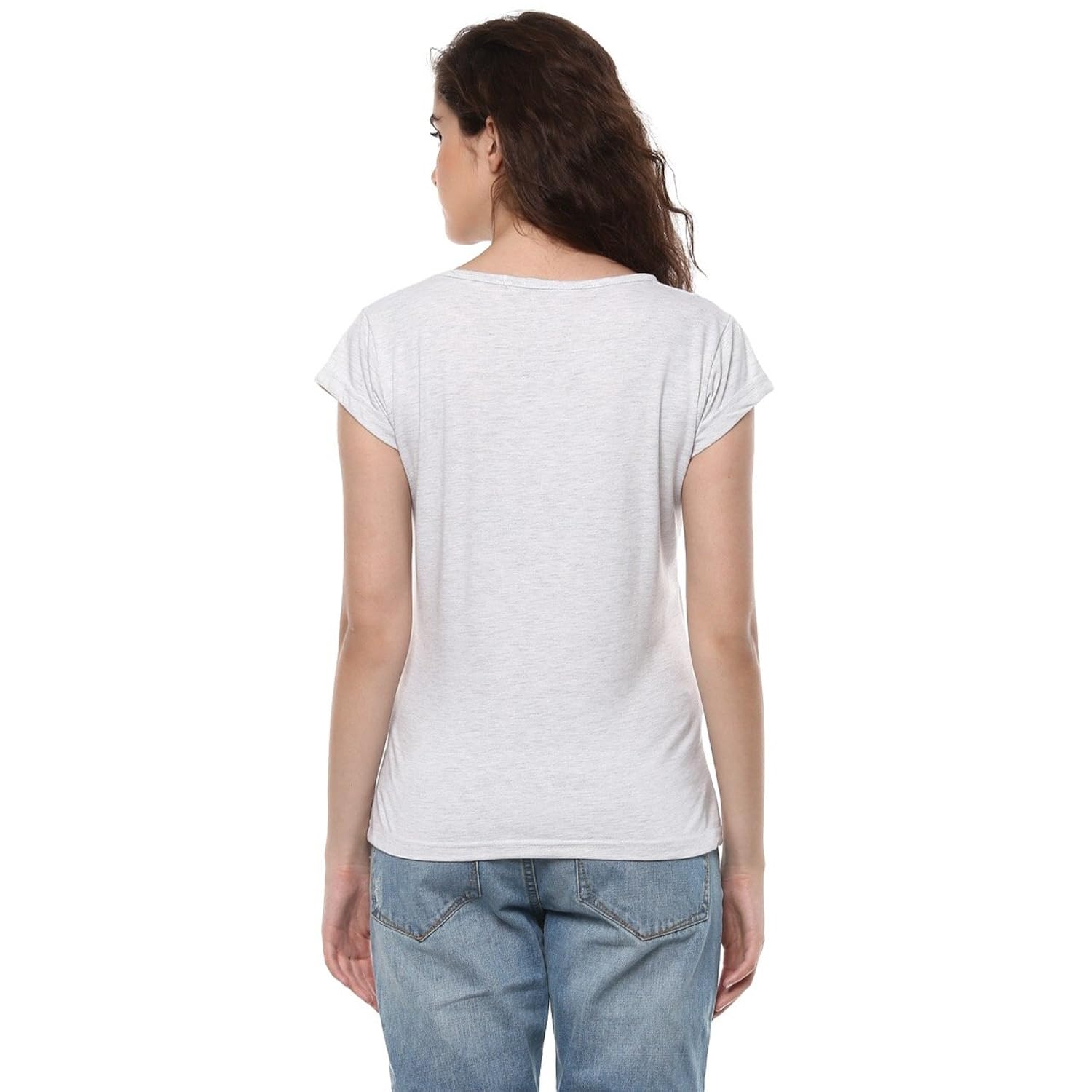 leotude women's cotton t-shirts ( 99_panda_grey_p, grey, xxl)