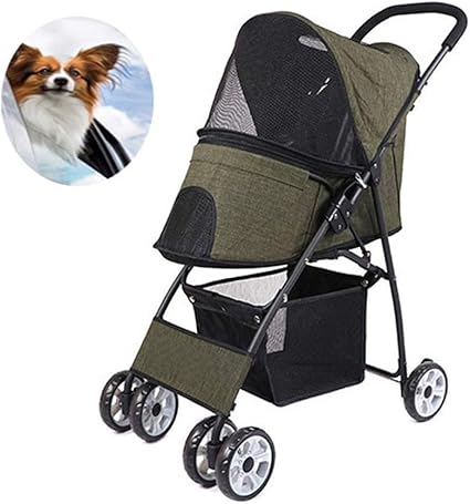 Pet Stroller Poussettes Pour Animaux De Compagnie Poussette