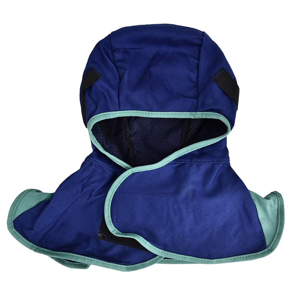 Sonew Welding Hood, Welding Cap Cotton Absorption Sweat Welding Cap Hat Application Welding Work Safety Protective
