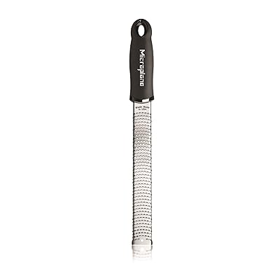 Microplane 46020 Premium Classic Series Zester Grater, 18/8, Black