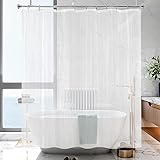 YISURE Stall Frosted Shower Curtain Liner