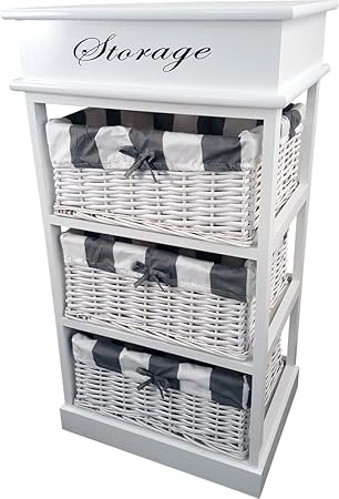 Downton Interiors Shabby Chic Style Antique White Grey Floor