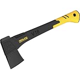 LEXIVON V18 Chopping Axe, 18-Inch Lightweight Fiber-Glass Composite Handle &amp; Ergonomic TPR Grip | Protective Carrying Sheath Included (LX-V18)