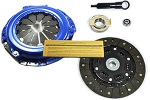 EFORTISSIMO RACING EFT Stage 2 Clutch Kit For 1989-1998 Chevrolet Geo Tracker Suzuki X-90 Sidekick 1.6L, 1.8L Engine - Carbonized Friction Material For Enhanced Performance & Durability - 12 Month Brand Warranty