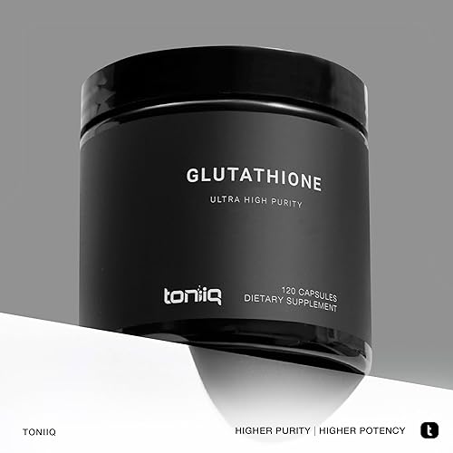 Toniiq Ultra High Strength Glutathione Capsules - 1000mg Concentrated  Formula - 98%+ Highly Purified and Bioavailable - Non-GMO Fermentation -  120 Capsules Reduced Glutathione Supplement in Kenya