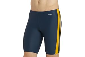 Sporti Men's Athletic Swimwear Jammers, Multi Solid Color - Racing & Training Swimsuit Jammers for Men, Durable Long Lasting