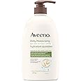 Aveeno Daily Moisturizing Body Wash, Dry Skin Care, Gentle Cleanser, Oat, Shower Product, Lightly Scented. 975mL