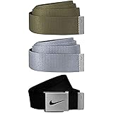 nike men's 3 pack web belt