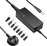 Gonine 12V 5A 60W AC/DC Power Adapter Universal 100-240V Plug & 10 Connectors