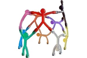 MagMen Magnetic Travel Toys: Stretchy, Fun, and Educational Fidget Toys for Kids and Adults Ages 3 and up 10 Opaque