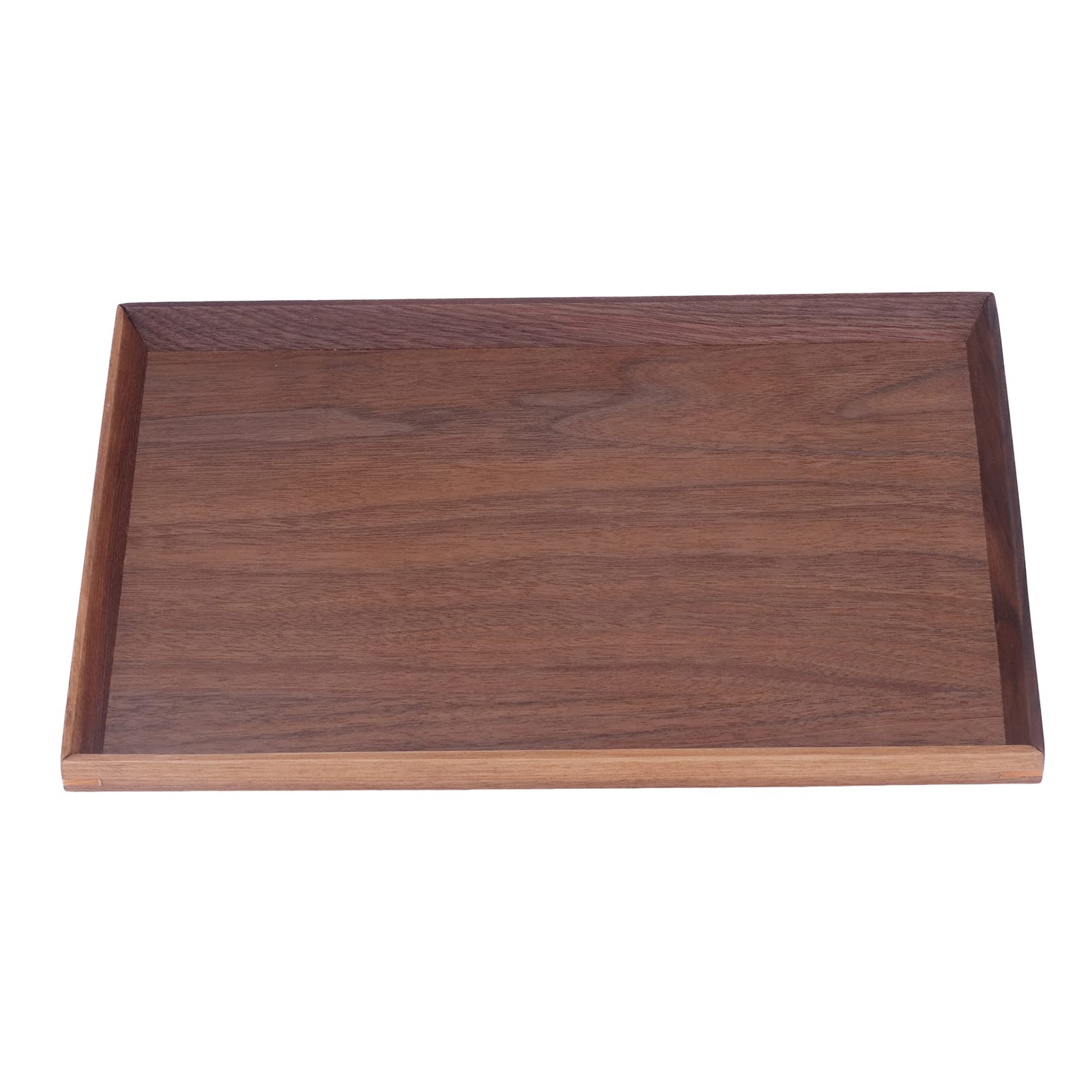 Walnut Wooden Tray, Extra Large Square Walnut Wood Ottoman Tray - Serve Tea, Coffee or Breakfast in Bed (L 10-17.5kg)