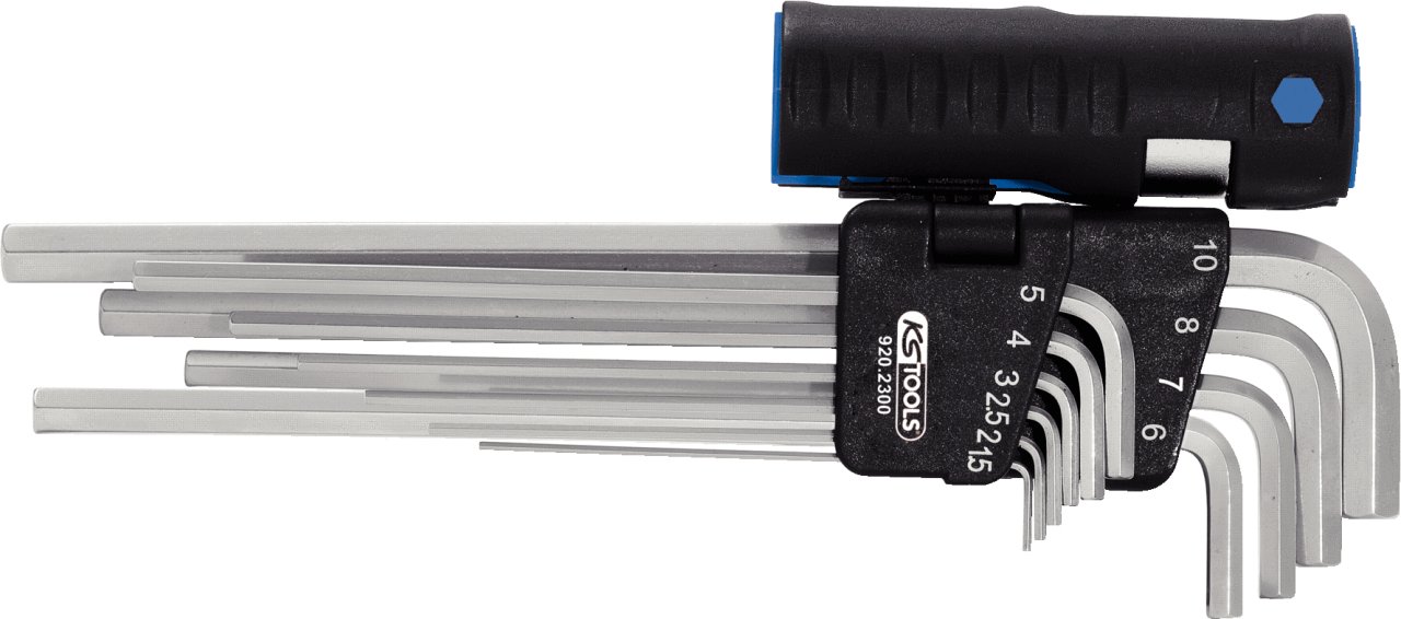 KS Tools 920.23 XL Classic 3-in-1 Hex Key Wrench Set
