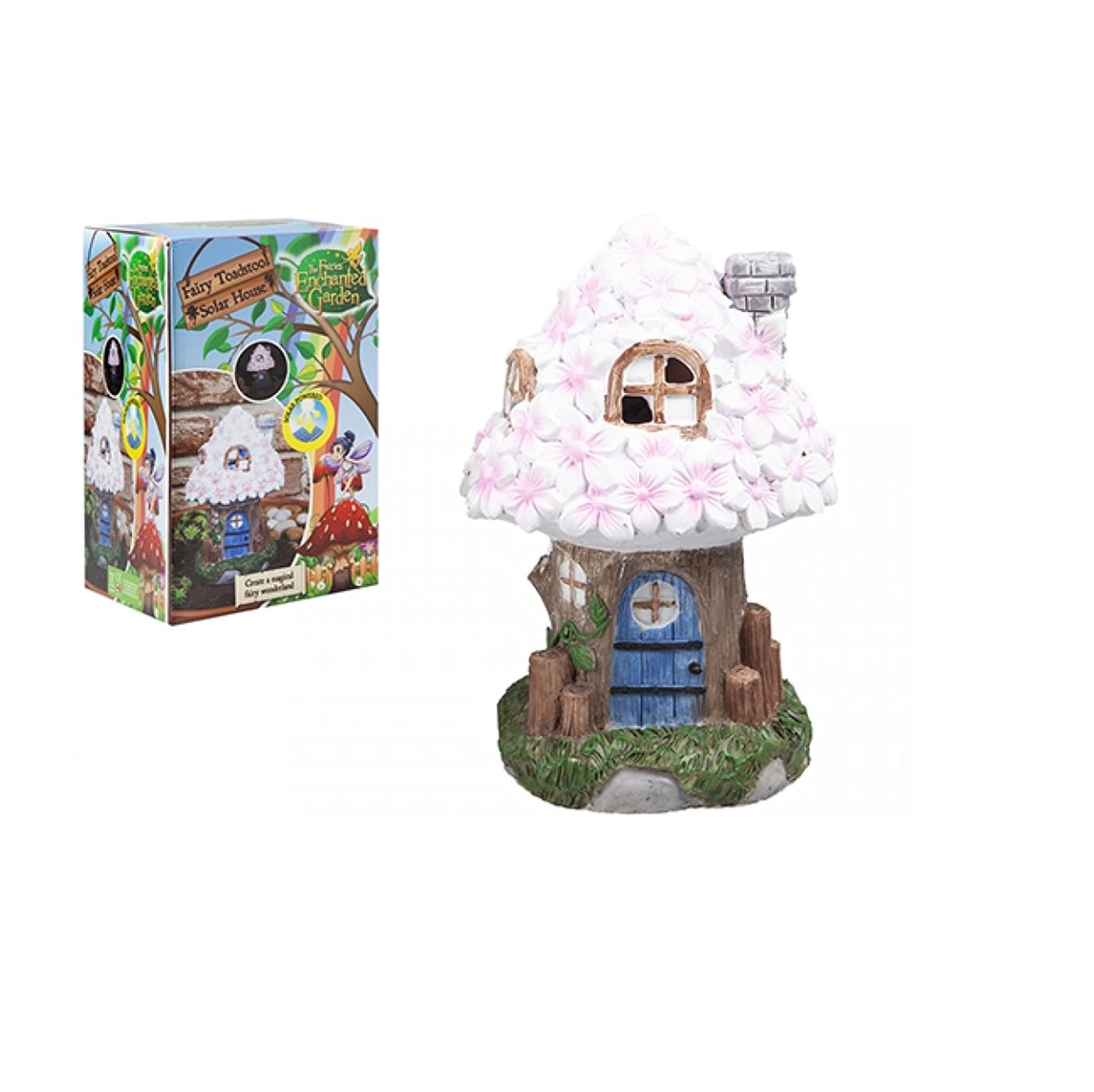 Secret Fairy Garden Solar Flower House
