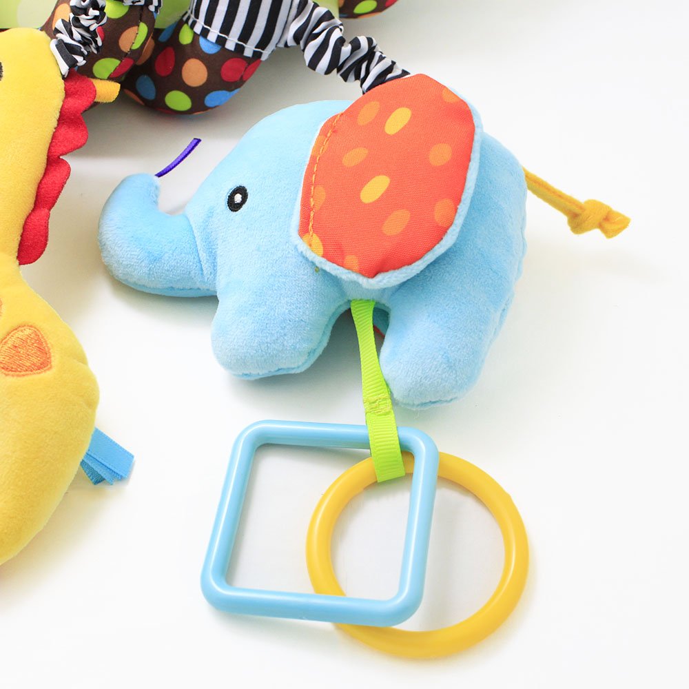 Hanging Toys for Car Seat Crib Mobile, willway Infant Baby Spiral Plush Toys for Crib Bed Stroller Car Seat Bar : Baby