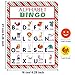 Alphabet Learning Bingo Game Animal ABC Letters Bingo Cards Game for Kids - Double Sided Design, Allow up to 8 Players-WITHOUT BOX
