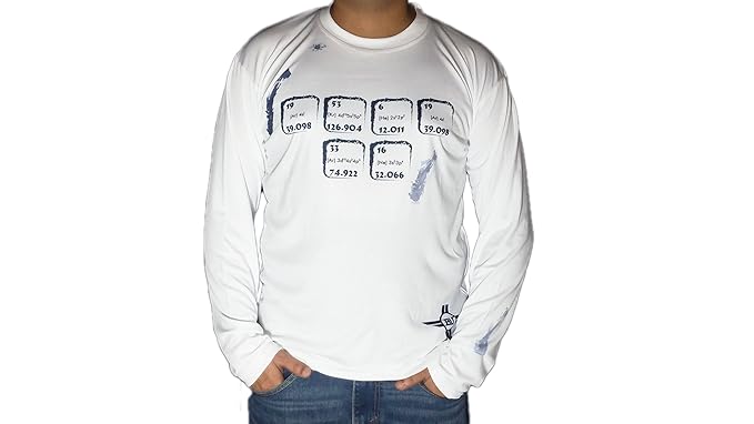 B U White Full Sleeve T Shirt Kick A Size Largechest 42