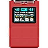 Digital TENS Unit with 8 Electrodes Pads, EMS TENS Unit Muscle Stimulator for Back Pain Relief, Upgraded Color LCD TENS Machine, Rechargeable Tens Massager for Neck Pain Relief, Sciatica Pain Relief