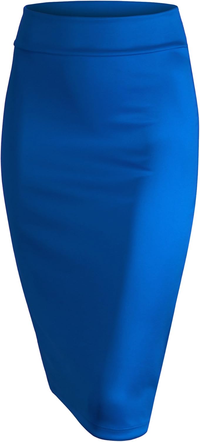 Made By Johnny Womens Slim Fit Midi Pencil Skirt - Made in USA at  Women’s Clothing store