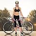 SANTIC Women's Cycling Shorts Bike Pants Padded 3/4 Tights Breathable Bicycle Capris