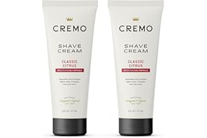 Cremo Shaving Cream Mens, Astonishingly Superior Ultra-Slick Shaving Cream for Men, Fights Nicks, Cuts And Razor Burn, 6 Fl Oz (2 Pack)