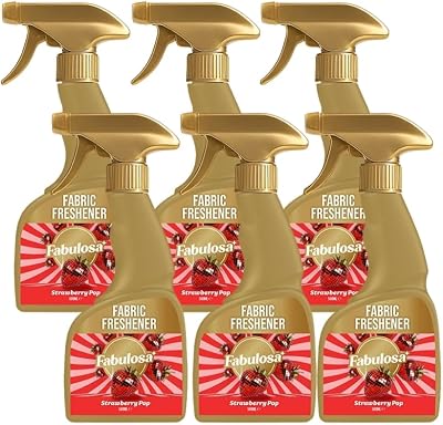 Fabulosa Strawberry Pop Room and Fabric Spray 500ml 6 Pack