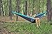 Hammock Suspension Tree Straps- Easy 16 Loops Straps Lightweight Stretch Resistant 11' Poly Webbed Strap With Triple & Carrying Bag - 500 Total Pounds- Universal Use For ENO, Grand Trunk (Blue)