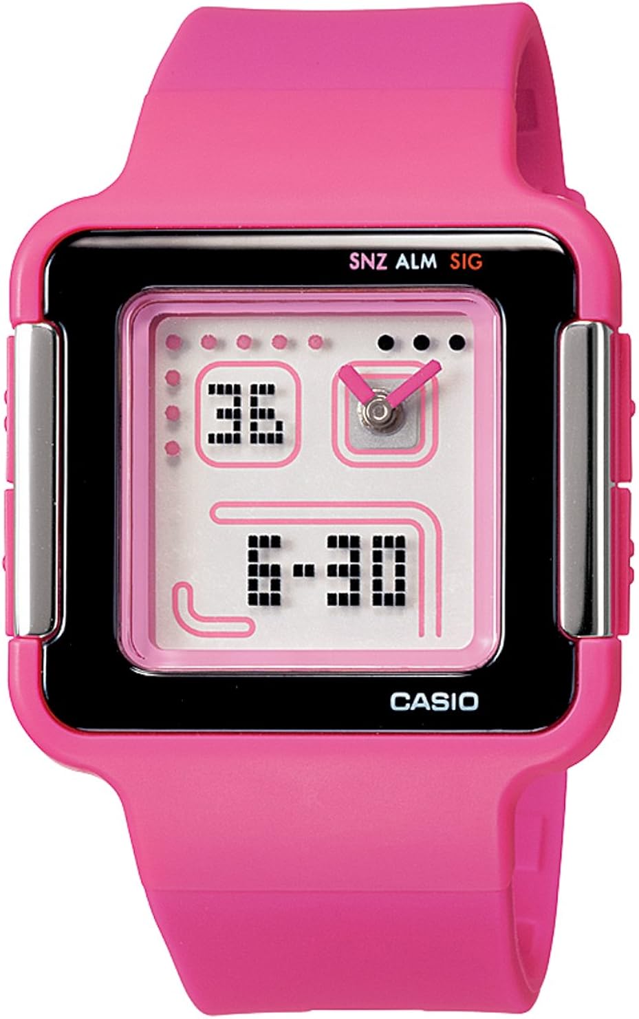 casio retro pink