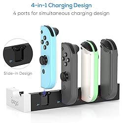 Klipdasse Nintendo Switch Joycon Charging