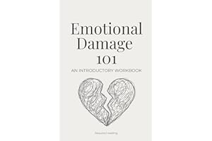 Emotional Damage 101: An Introductory Workbook | Funny Minimalist Notebook for Overthinkers | Blank Lined Journal Gift