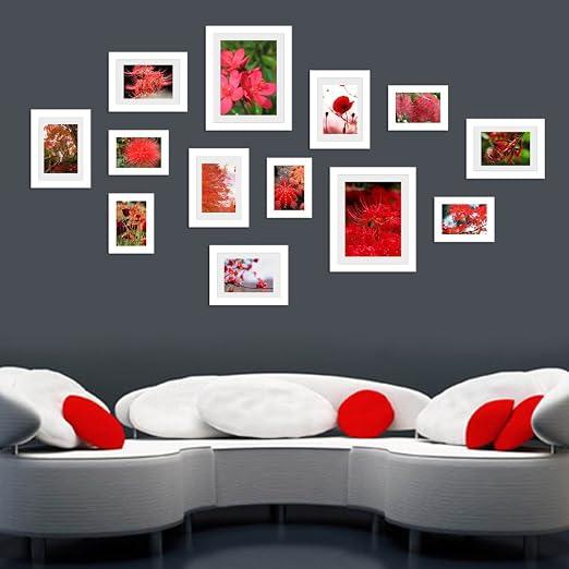 Wall Hanging Art Home Decor Modern Gallery 13-piece Wood Multi-piece
