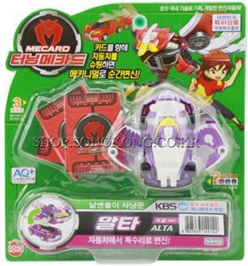 Turning Mecard ALTA Purple Shooting PopUp Transformer Car TV Animation Korea /ITEM#G839GJ UY-W8EHF3154745