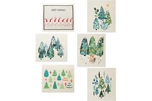 Kitchen Dish Towels Reusable Swedish Dishcloths Set of 6 Natural Cotton Washable Household Dining Room Cleaning Sponges Super