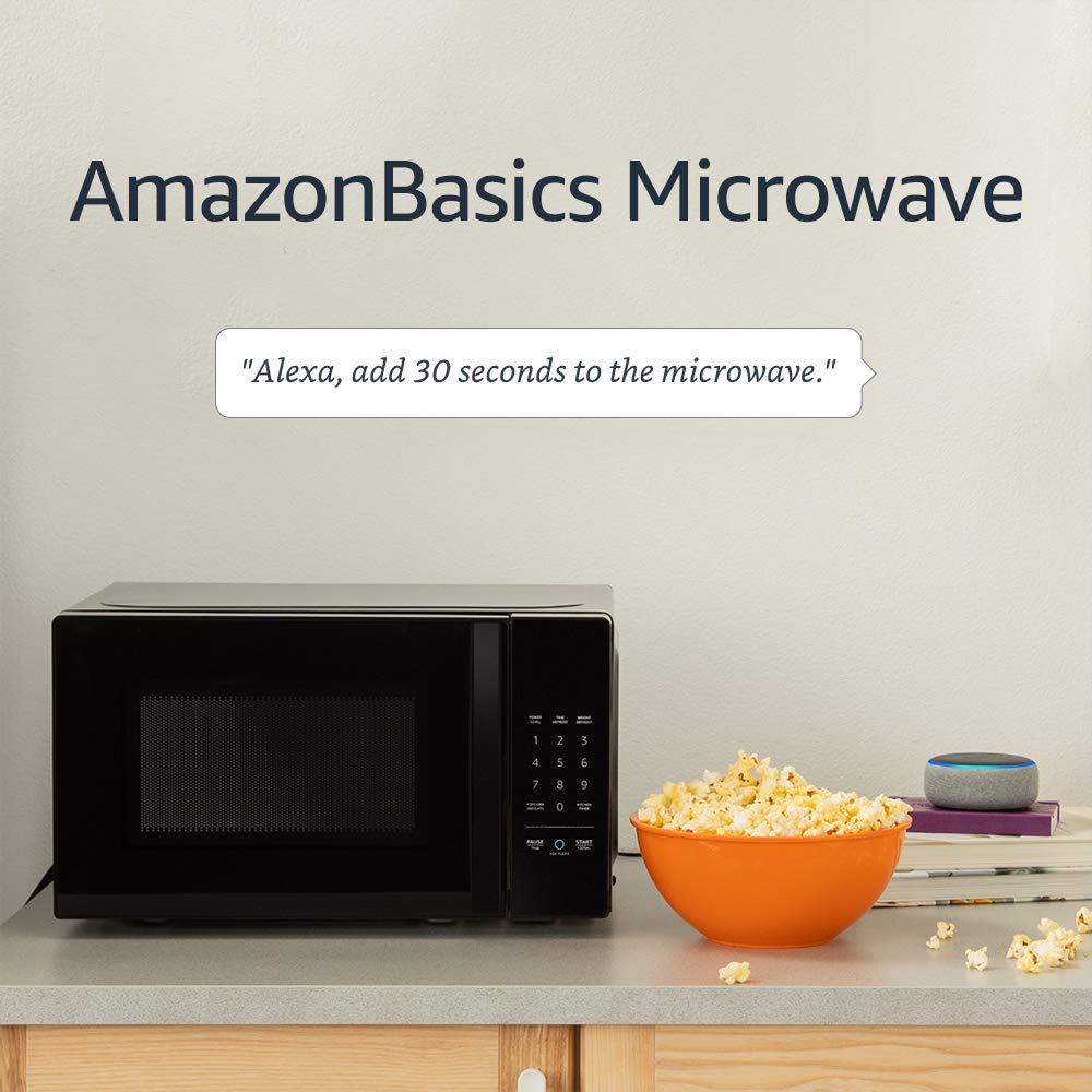 Amazon Basics Microwave, Smart microwave, Works with Alexa eBay