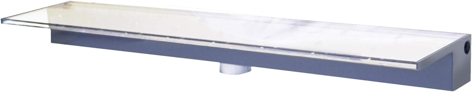 HALF OFF PONDS Sheer Elegance 36" Turquoise Teal Lighted Acrylic Spillway - SE36T-HOP