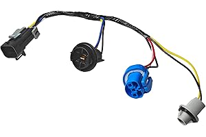 TVM TRAVERMAN Headlight Wiring Harness 645-205 Compatible with 2005-2008 Chevy Cobalt 2005-2009 Pontiac G4 G5 Pursuit Replace