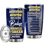 MONIZILUCKY Accounting Auditor Tumbler Stainless
