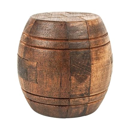 DYTesa Vintage Wooden Luban Lock Adults Kids Puzzle Toys