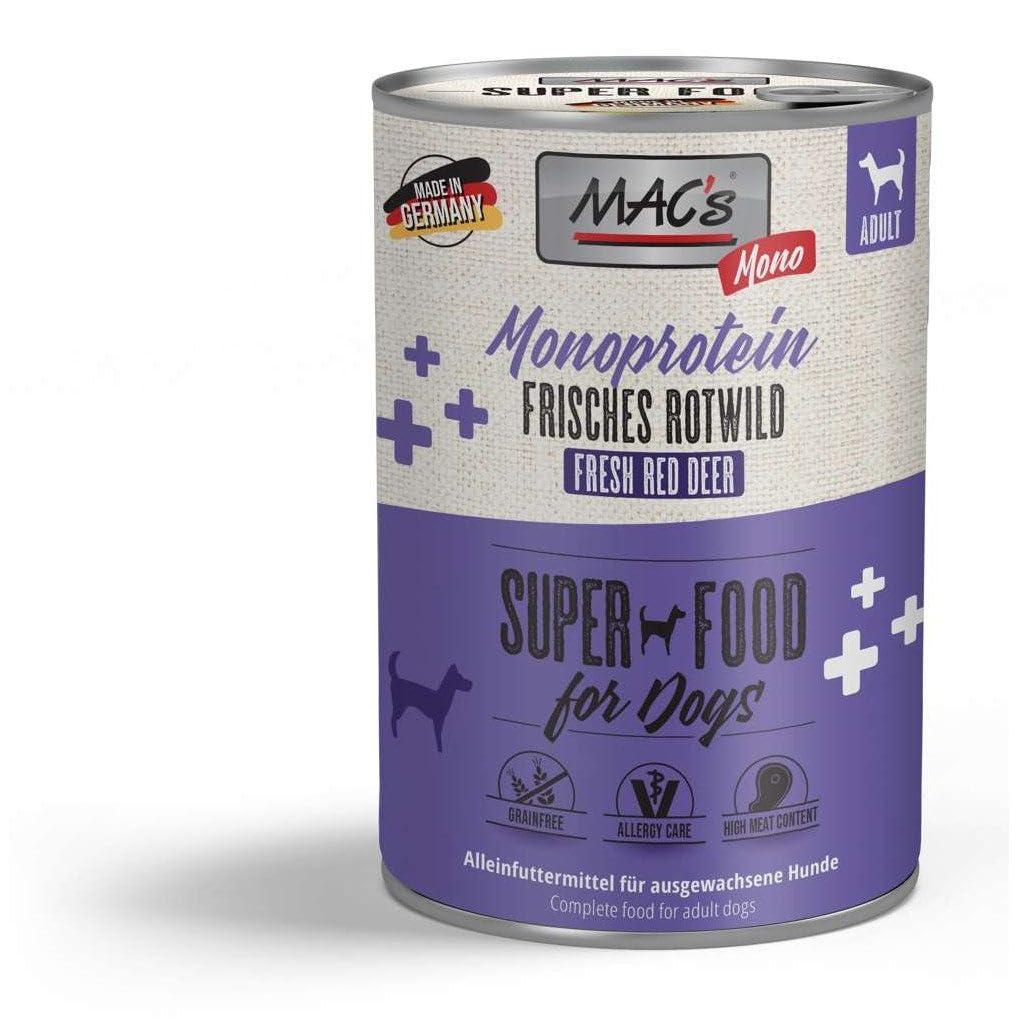 MAC's 'S Mono Sensitive Deer Pack of 6 x 400 g