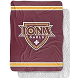 Iona College Blanket, 60"x80" Primary Logo, Silky