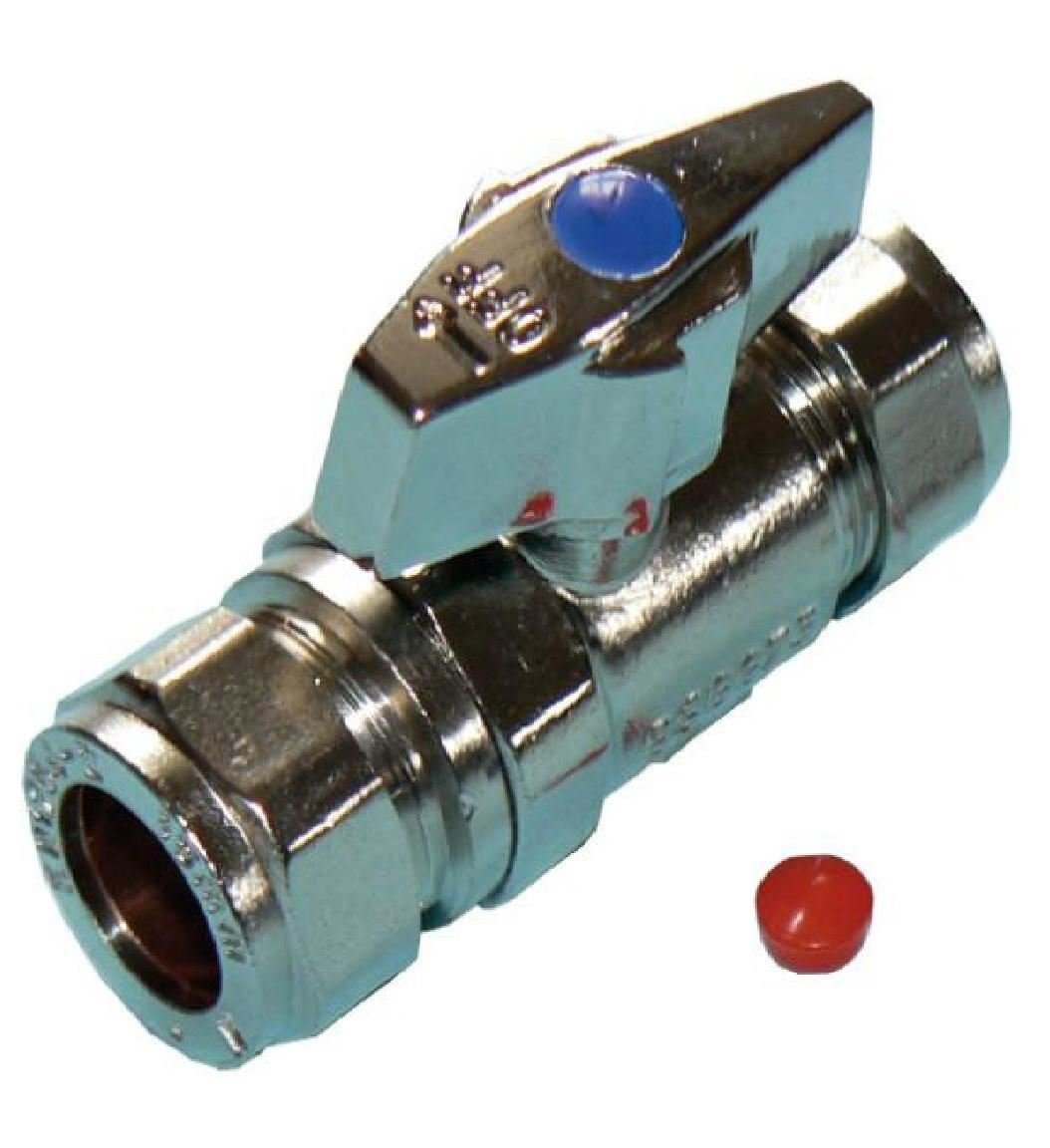 Large Bore 15mm Isolation Valve with Butterfly Handle
