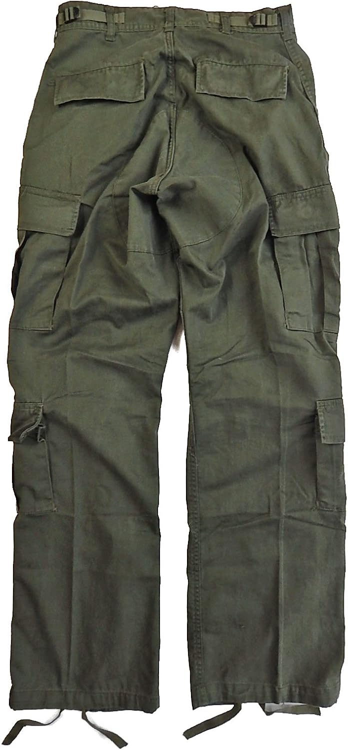 Rothco Vintage Paratrooper Fatigues, Olive Drab, Large: Clothing