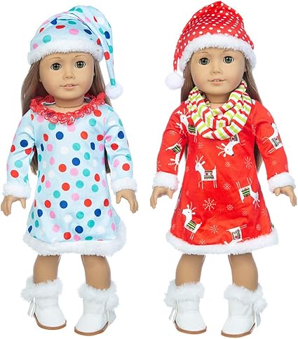 christmas doll clothes