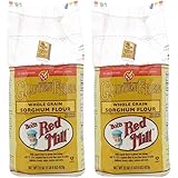 Bob's Red Mill Gluten Free Whole Grain Sorghum Flour, 22 Ounce (Pack of 2)