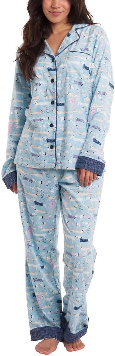 Munki Munki Ladies’ Flannel PJ Set