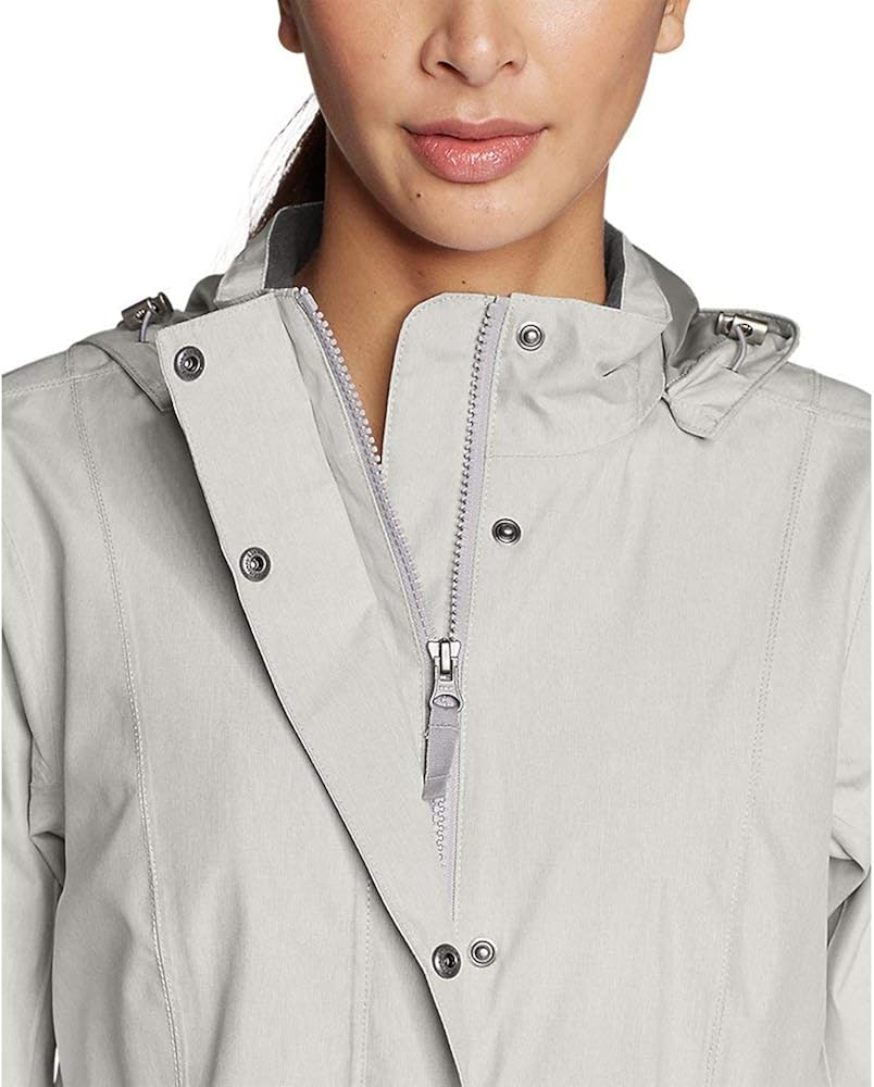 Eddie Bauer Women's Girl on The Go Trench Coat: Clothing