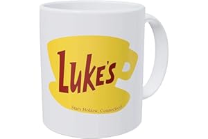 DITOOMS Thinker Art Funny coffee mug - 11OZ Ceramic - Luke's Diner. Best gift or souvenir.