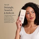 Kitsch Argan Milk Leave In Conditioner 186ml Detangler for All Hair Types view 2