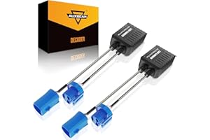 Auxbeam C20 Series 9007/HB5 LED Light Canbus Error Free Anti Flickering Resistor Decoder, High Power Enhanced LED Light Decod