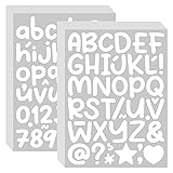 1350 Pcs Self-Adhesive Vinyl Letter & Number