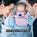 Baby Pacifier Clip Holder for Boy and Girl - 4 Pack Teething Clips for Babies, Perfect for Binky, Soothie & Stuffed Animal Toys
